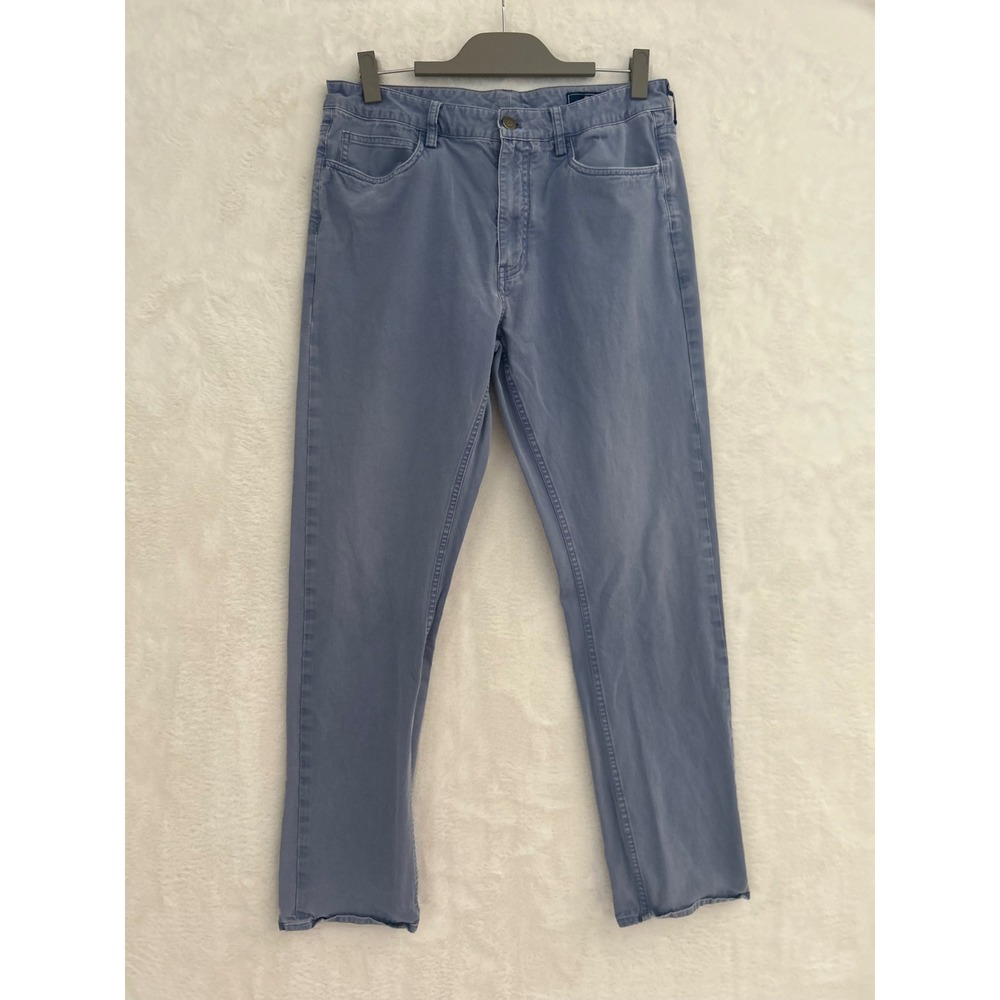 Vineyard Vines Mens On-The-Go‎ 5-Pocket Pants Blue 34x32 Cotton Stretch Chino